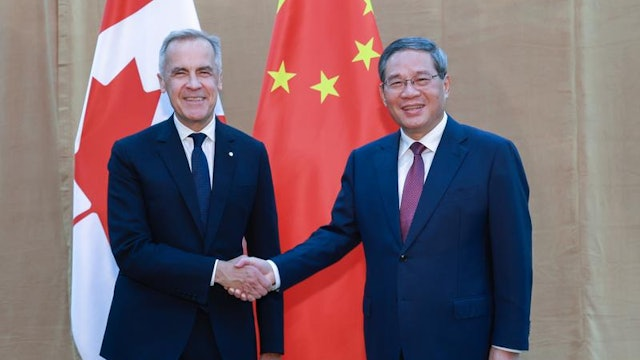 总理卡尼会晤中国国务院总理李强　称适当时候晤习近平