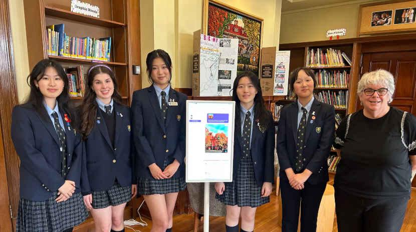 蒙特利尔华裔女生联同4名同学开发手机app 　防范照片“人肉搜索”风险