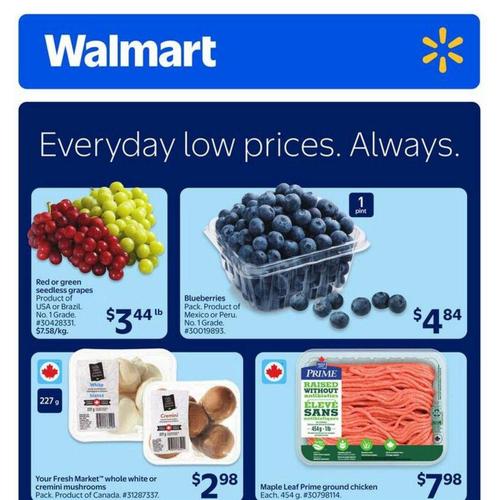 Walmart (Atlantic) flyers valid 2025-11-06 - 2025-11-12