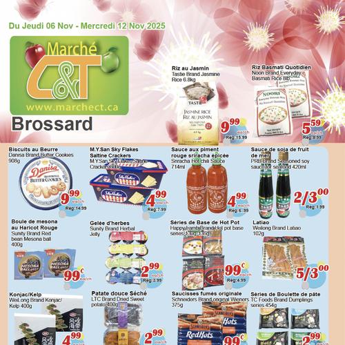 世纪超市 Brossard flyers valid 2025-11-06 - 2025-11-13
