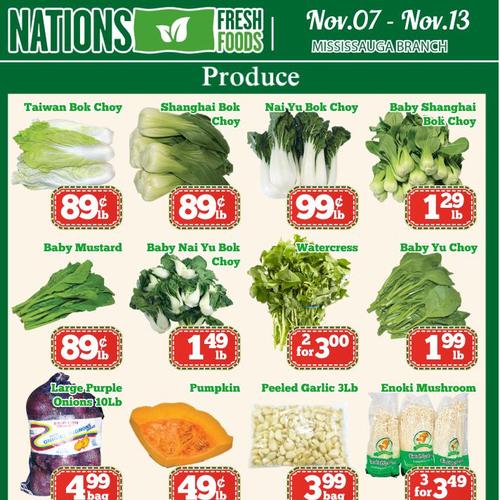 Nations 密西沙加店 Mississauga flyers valid 2025-11-07 - 2025-11-14