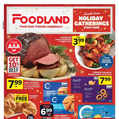 Foodland (ON) flyers valid 2025-12-04 - 2025-12-10