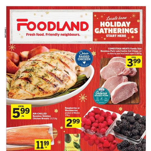 Foodland (ON) flyers valid 2025-12-11 - 2025-12-17