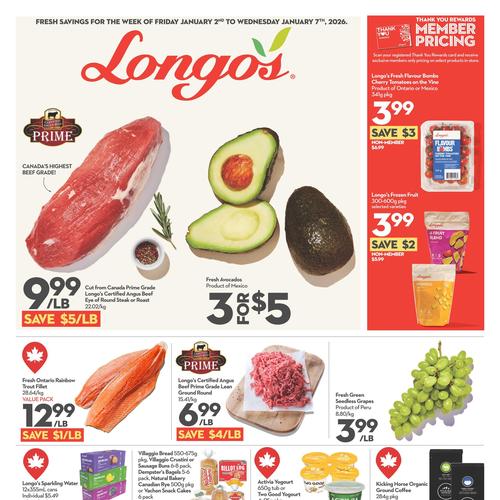 Longo's flyers valid 2026-01-02 - 2026-01-07