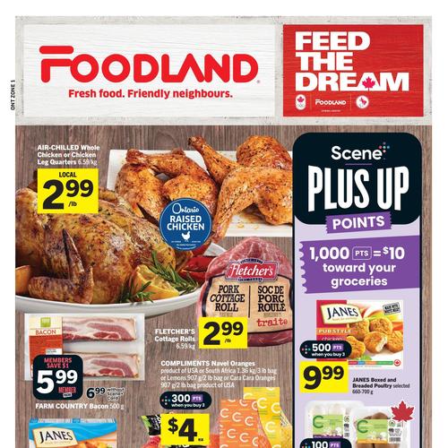 Foodland (ON) flyers valid 2026-01-08 - 2026-01-14
