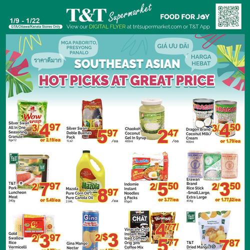 大统华超市 安大略 Richmond Hill flyers valid 2026-01-09 - 2026-01-16