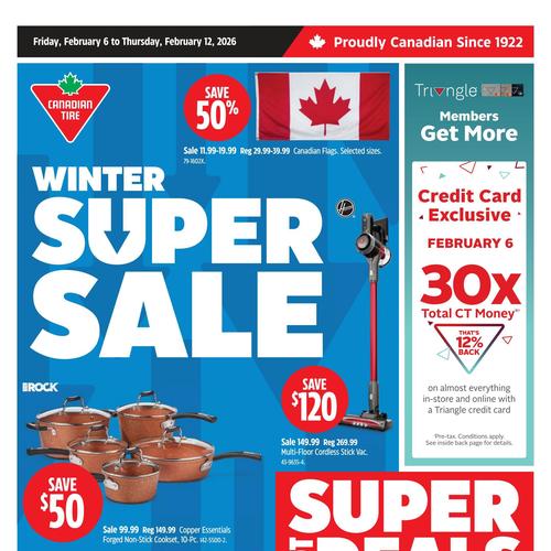 CANADIAN TIRE (ON) flyers valid 2026-02-06 - 2026-02-12