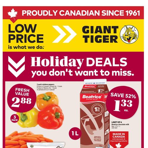 Giant Tiger (ON) flyers valid 2025-11-05 - 2025-11-11
