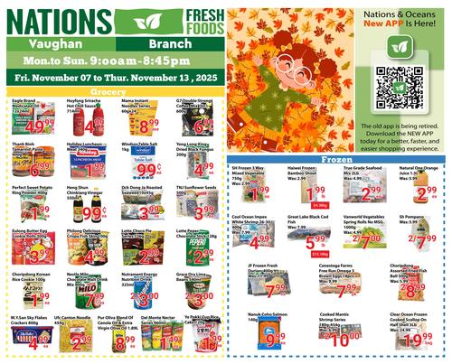 Nations 旺市店 Woodbridge flyers valid 2025-11-07 - 2025-11-14