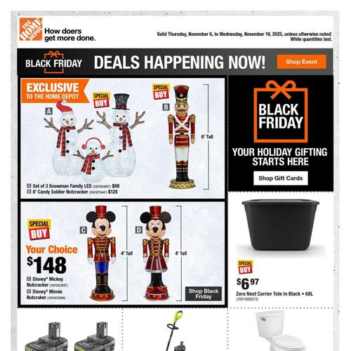 Home Depot (ON) flyers valid 2025-11-06 - 2025-11-19