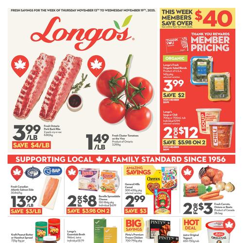 Longo's flyers valid 2025-11-13 - 2025-11-19