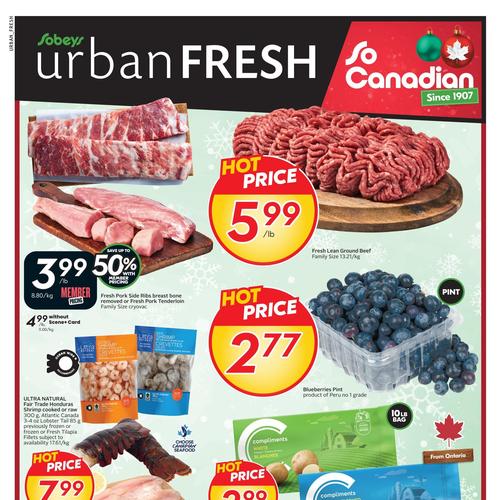 Sobeys flyers valid 2025-11-20 - 2025-11-26