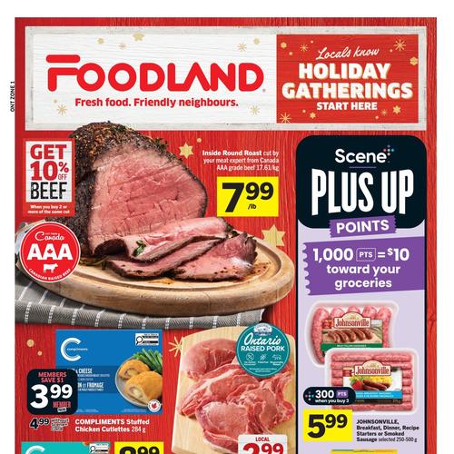 Foodland (ON) flyers valid 2025-11-20 - 2025-11-26