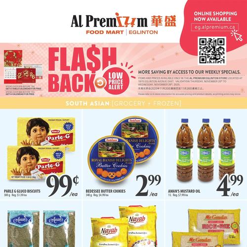 华盛超市 Scarborough flyers valid 2025-11-20 - 2025-11-27