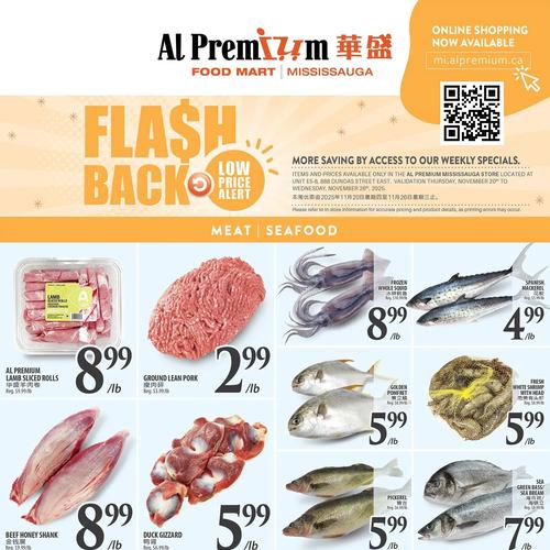 华盛超市 Mississauga flyers valid 2025-11-20 - 2025-11-27