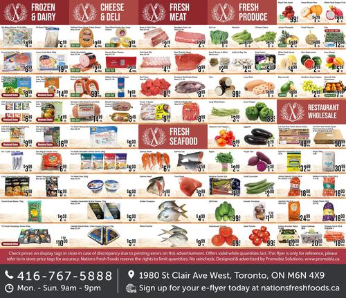 Nations 旗舰店 Toronto flyers valid 2025-11-21 - 2025-11-28