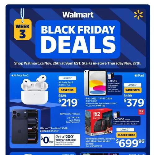 Walmart (ON) flyers valid 2025-11-27 - 2025-12-03