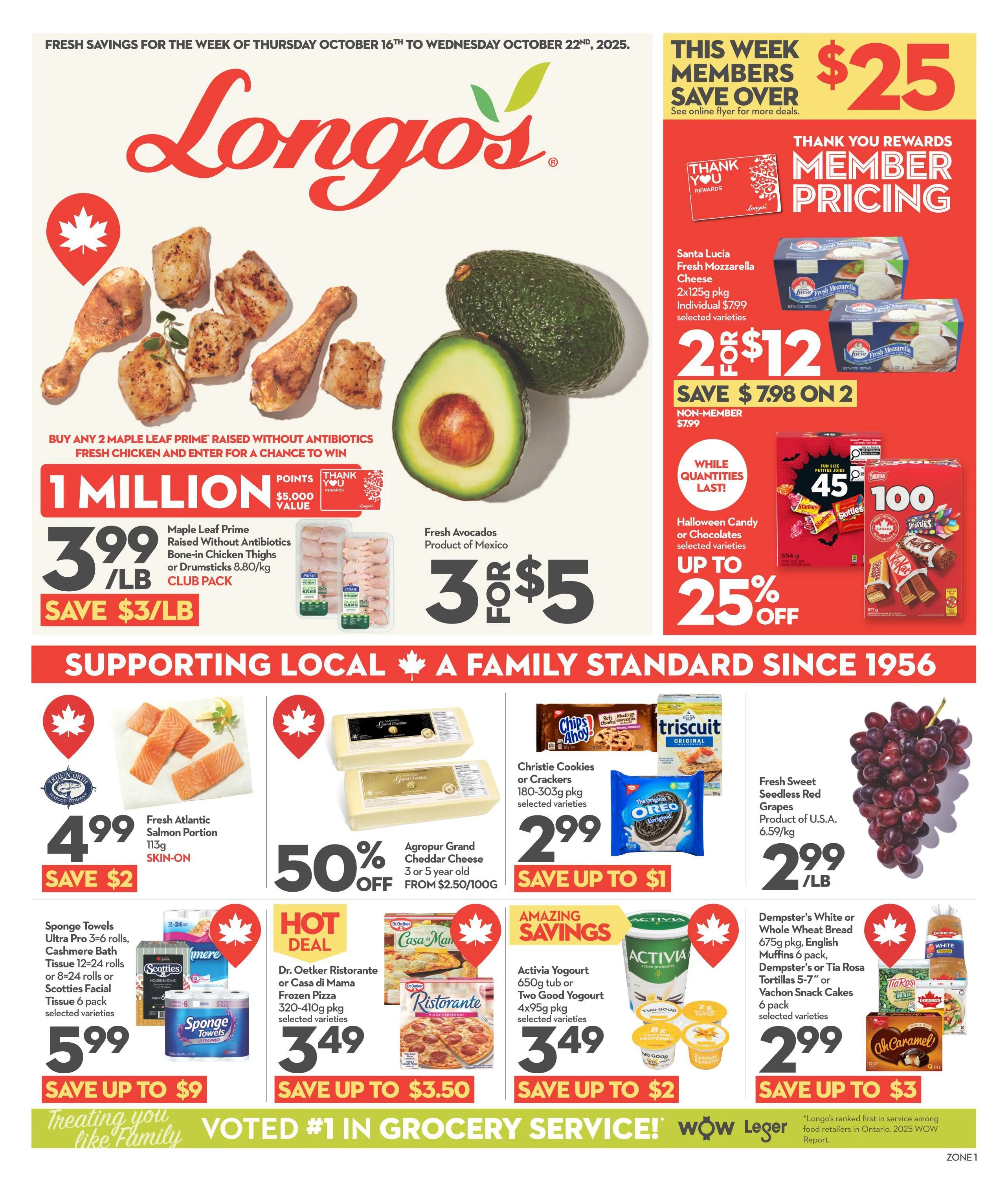Longo's flyers valid 2025-10-16 - 2025-10-22