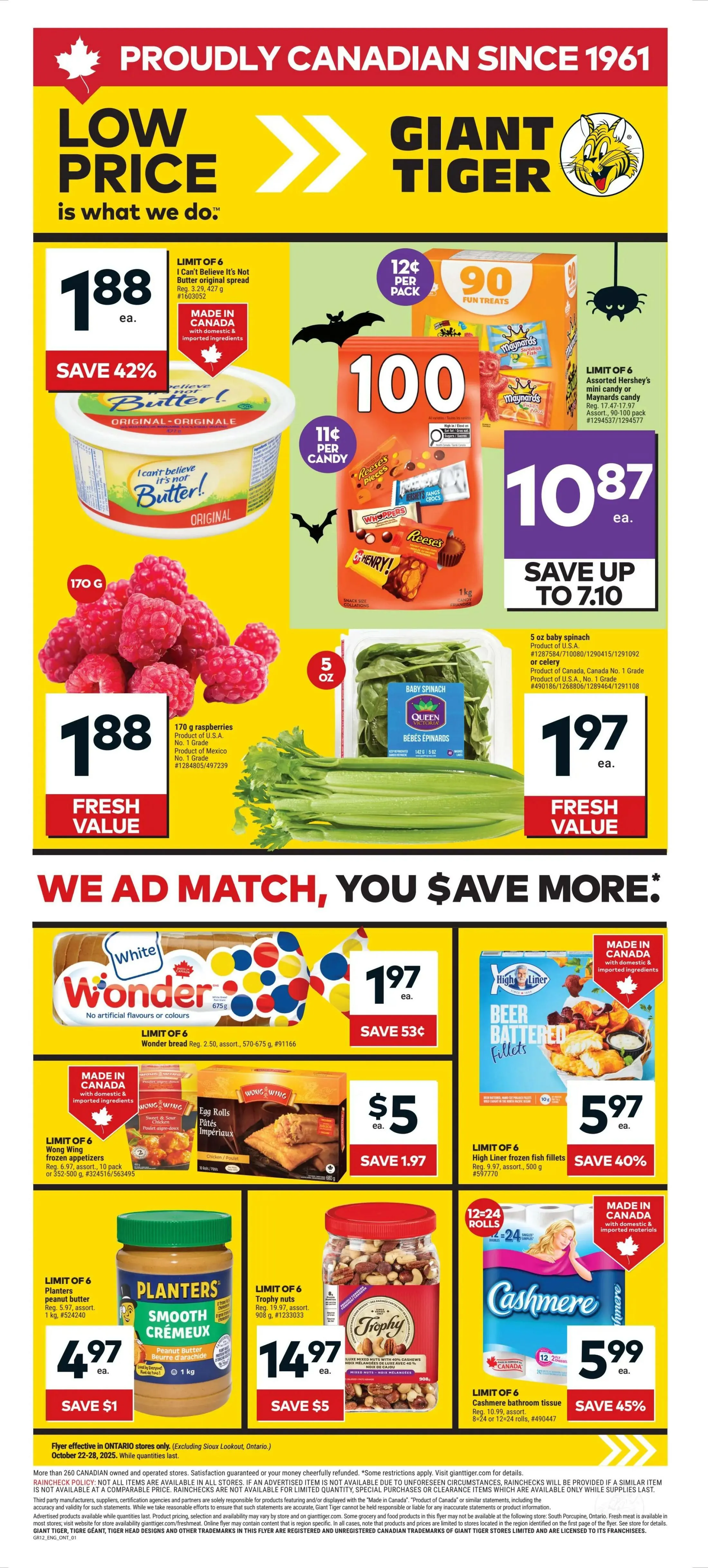 Giant Tiger (ON) flyers valid 2025-10-22 - 2025-10-28