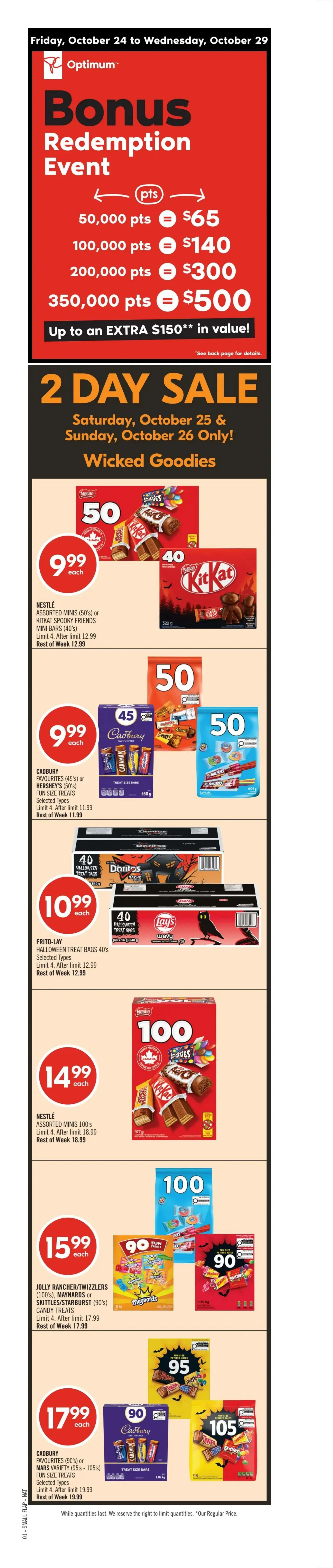 Shoppers Drug Mart (ON) flyers valid 2025-10-25 - 2025-10-30