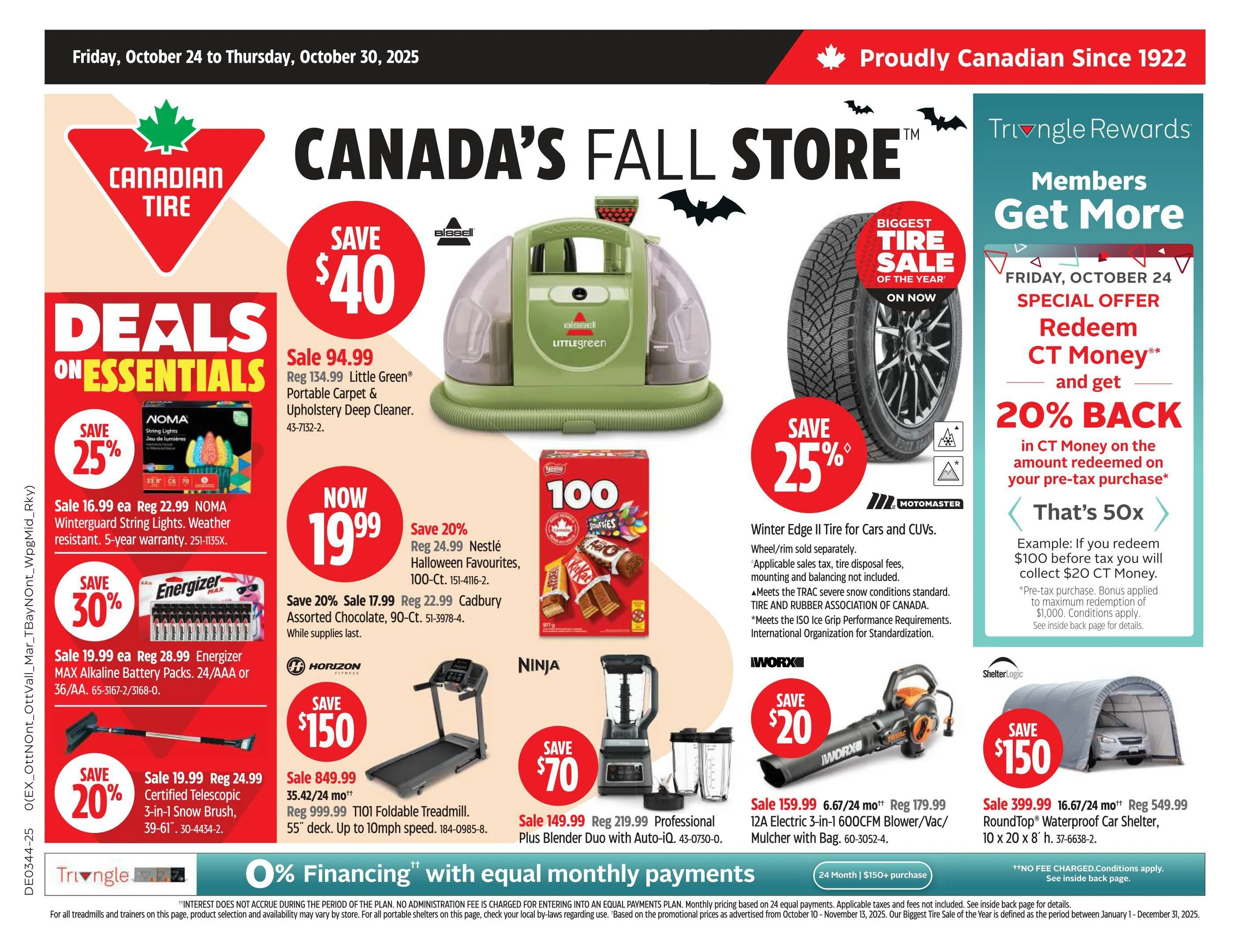 CANADIAN TIRE (ON) flyers valid 2025-10-24 - 2025-10-30