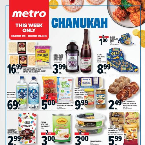 Metro Grocery Stores flyers valid 2025-11-27 - 2025-12-03