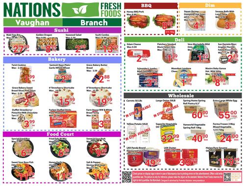 Nations 旺市店 Woodbridge flyers valid 2025-11-28 - 2025-12-05