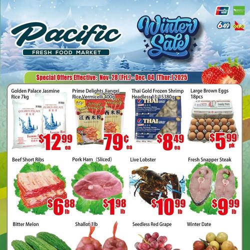  Pacific Fresh Food Mart North York flyers valid 2025-11-28 - 2025-12-05