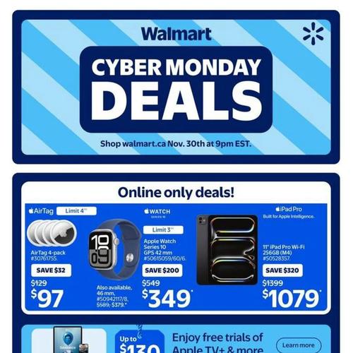 Walmart (ON) flyers valid 2025-11-30 - 2025-12-03