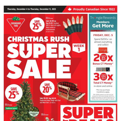 CANADIAN TIRE (ON) flyers valid 2025-12-04 - 2025-12-11