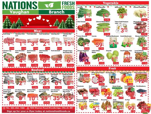 Nations 旺市店 Woodbridge flyers valid 2025-12-05 - 2025-12-12