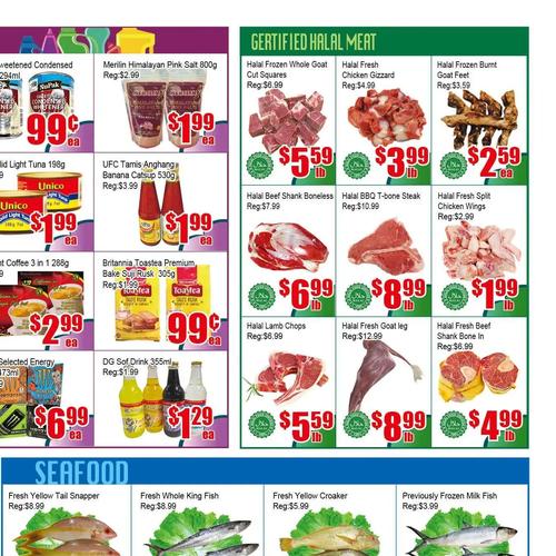  Pacific Fresh Food Mart Pickering flyers valid 2025-12-05 - 2025-12-12