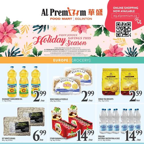 华盛超市 Scarborough flyers valid 2025-12-04 - 2025-12-11