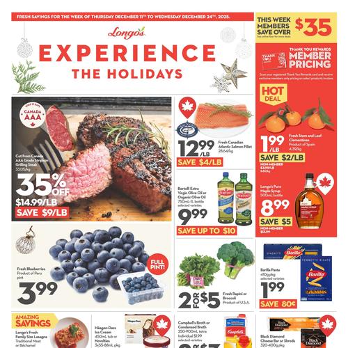 Longo's flyers valid 2025-12-11 - 2025-12-17