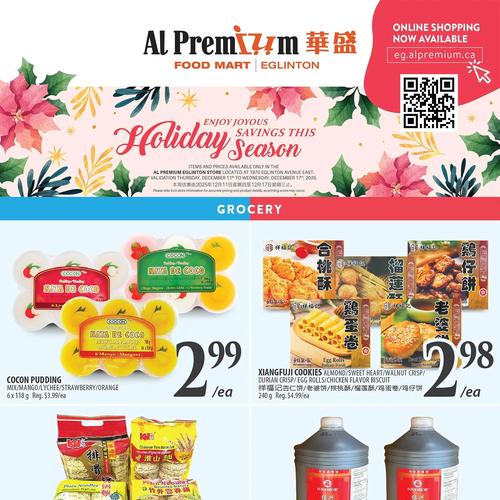 华盛超市 Scarborough flyers valid 2025-12-11 - 2025-12-18