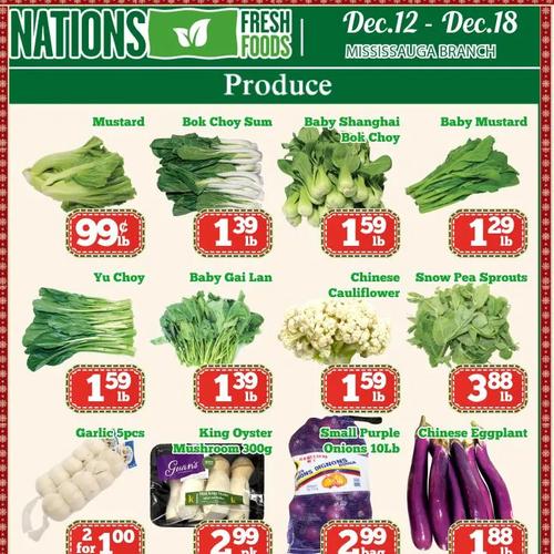 Nations 密西沙加店 Mississauga flyers valid 2025-12-12 - 2025-12-19