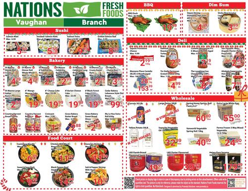 Nations 旺市店 Woodbridge flyers valid 2025-12-12 - 2025-12-19