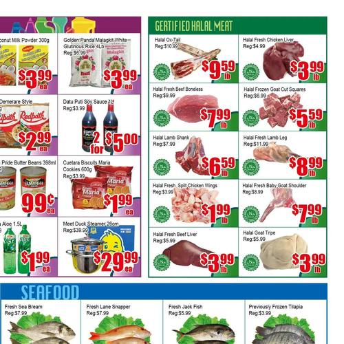  Pacific Fresh Food Mart Pickering flyers valid 2025-12-12 - 2025-12-19