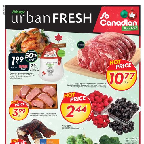 Sobeys flyers valid 2025-12-18 - 2025-12-24