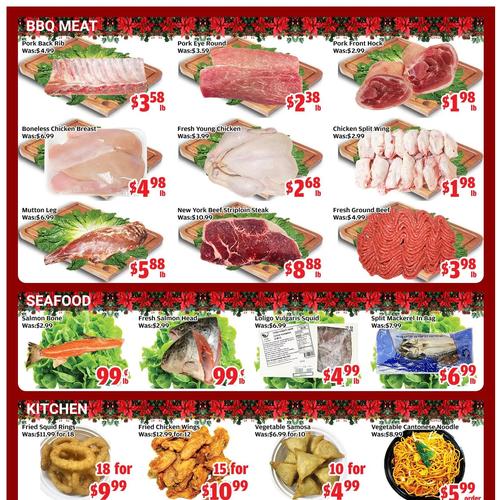 多福超市 Scarborough flyers valid 2025-12-19 - 2025-12-26