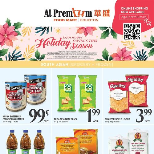 华盛超市 Scarborough flyers valid 2025-12-18 - 2025-12-25