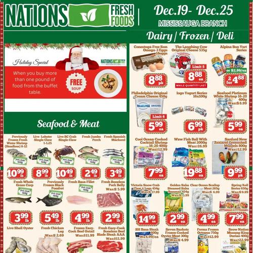 Nations 密西沙加店 Mississauga flyers valid 2025-12-19 - 2025-12-26