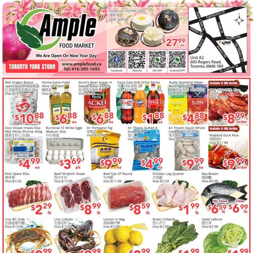 鸿福超市 约克店 York flyers valid 2025-12-26 - 2026-01-02