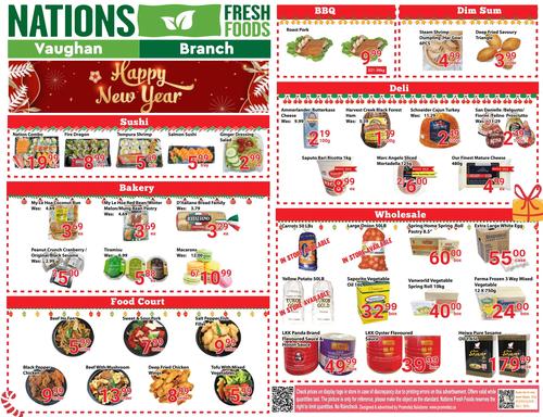 Nations 旺市店 Woodbridge flyers valid 2026-01-02 - 2026-01-09