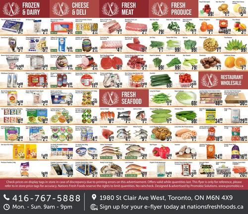 Nations 旗舰店 Toronto flyers valid 2026-01-02 - 2026-01-09