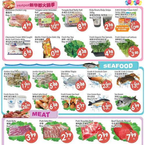 新华都超市 Mississauga flyers valid 2026-01-02 - 2026-01-09
