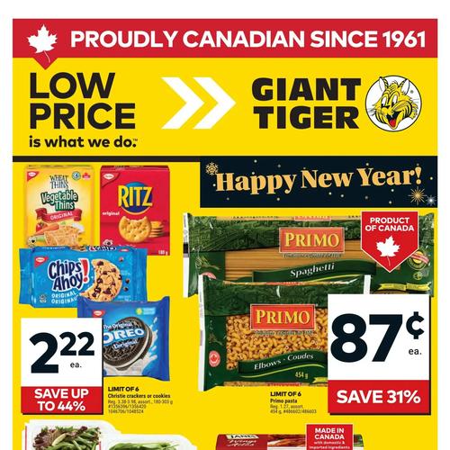 Giant Tiger (ON) flyers valid 2026-12-31 - 2026-01-06