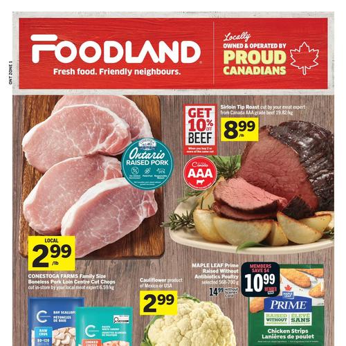 Foodland (ON) flyers valid 2026-01-01 - 2026-01-07