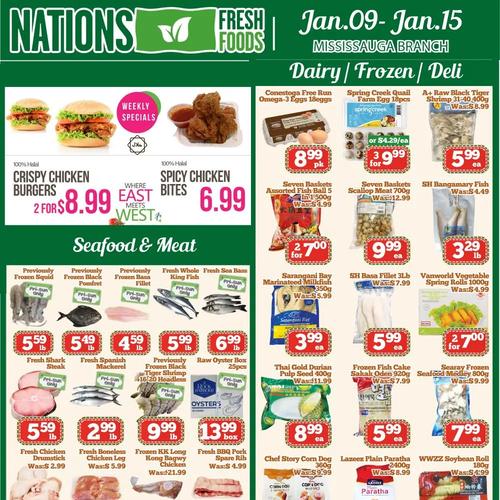 Nations 密西沙加店 Mississauga flyers valid 2026-01-09 - 2026-01-16
