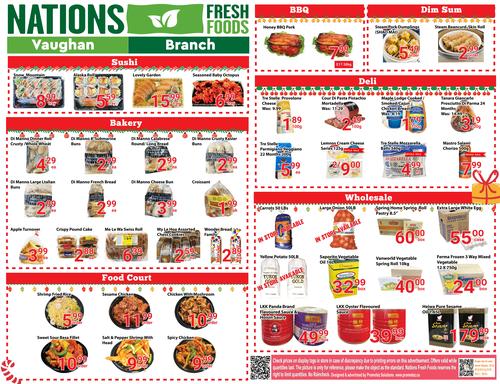 Nations 旺市店 Woodbridge flyers valid 2026-01-09 - 2026-01-16